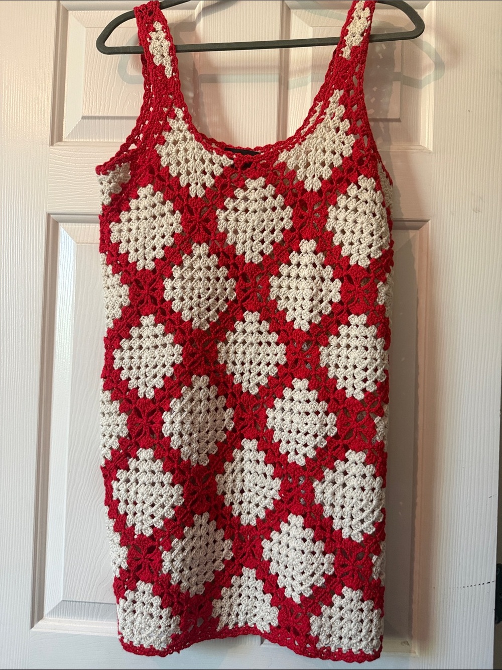 Vici Sweet Getaway Crochet Mini Dress - Picture 2 of 3